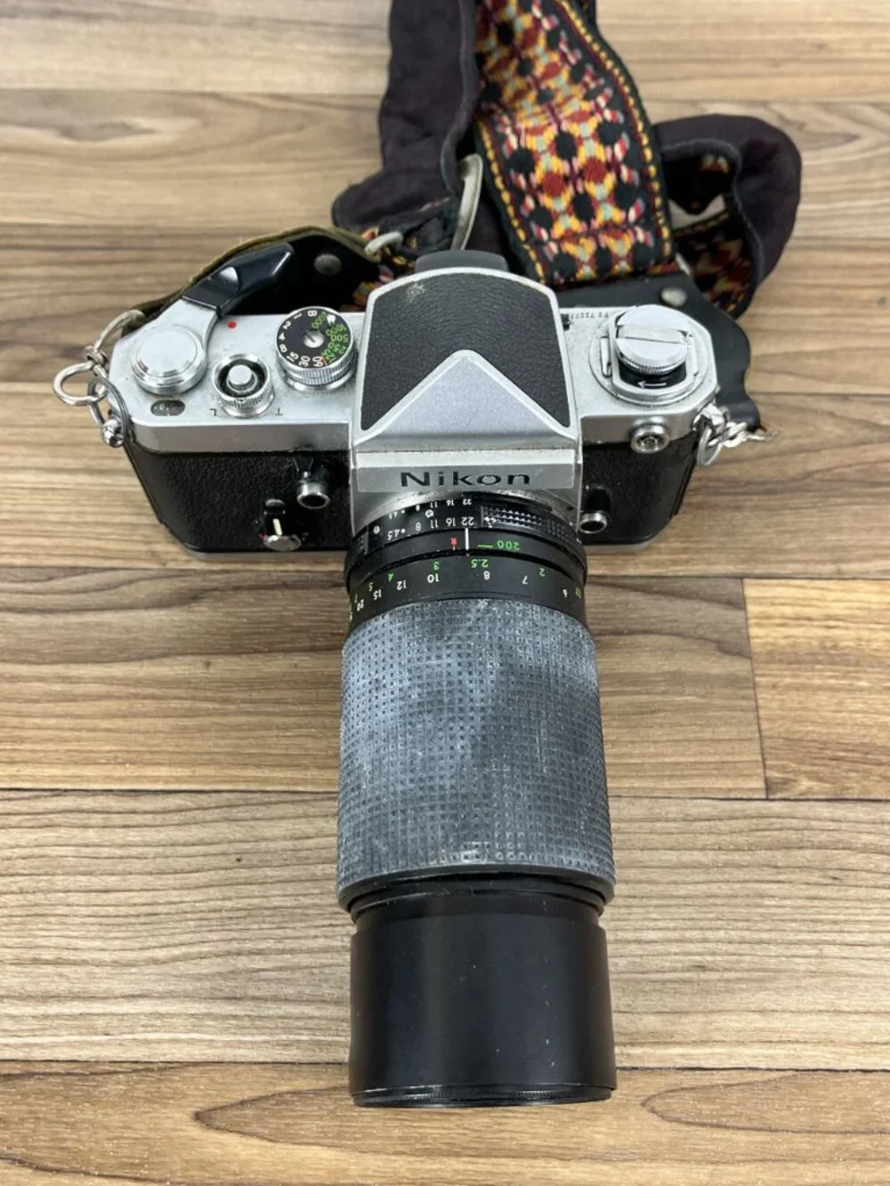 Nikon F 35mm Film SLR Camera Vintage Film Camera With Lens